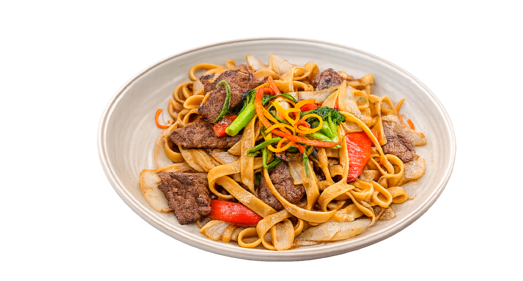 Fetuccini Saltado de Res